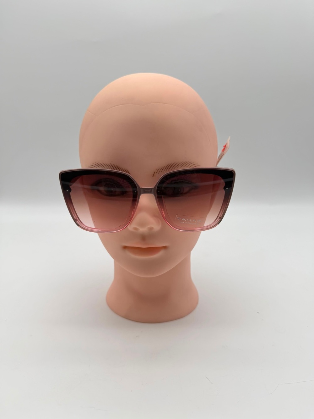 True Religion Pink Gradient Square Sunglasses